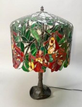 TIFFANY STYLE LEADED GLASS TAB