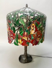 TIFFANY STYLE LEADED GLASS TAB