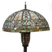 TIFFANY STYLE LEADED & STAINED