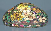 Tiffany style mosaic glass sha