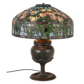 TIFFANY STYLE STAINED GLASS AN