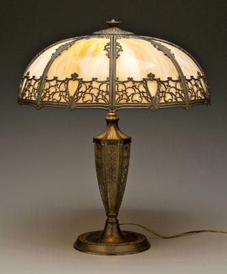 Tiffany style stained glass lamp,