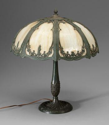 Tiffany style stained glass lamp,