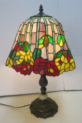 TIFFANY STYLE STAINED GLASS TA
