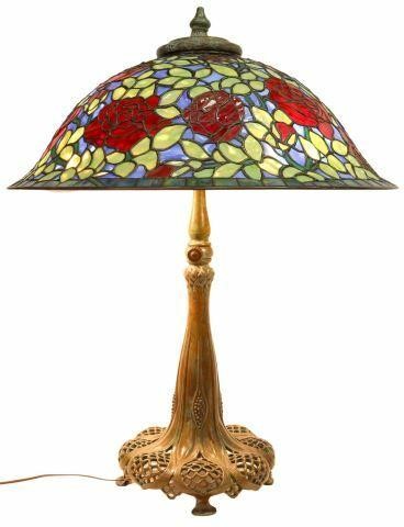 TIFFANY STYLE STAINED & LEADED