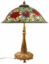 TIFFANY STYLE STAINED & LEADED