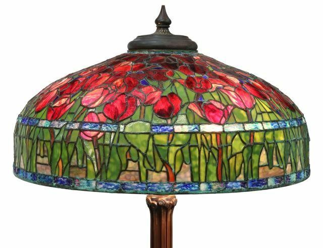 TIFFANY STYLE STAINED & LEADED