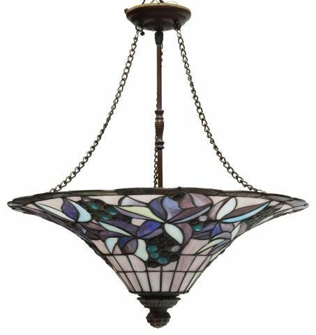 TIFFANY STYLE STAINED & LEADED