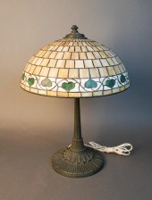 TIFFANY STYLE VERDIGRIS-BRONZE