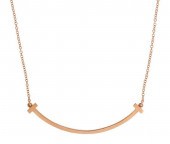 TIFFANY T SMILE 18KT ROSE GOLD