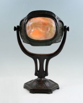 TIFFANY TURTLEBACK DESK LAMP W