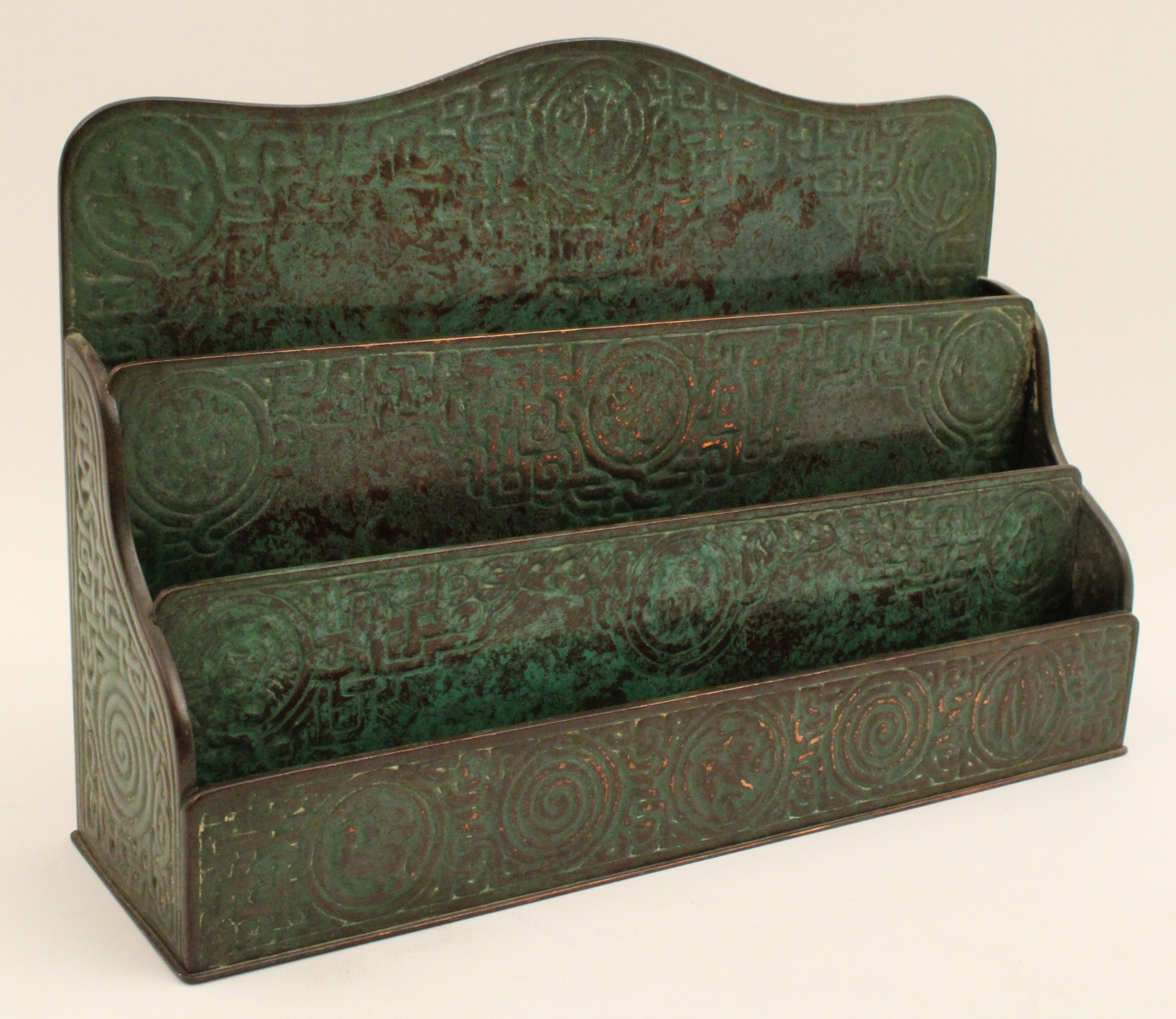 TIFFANY ZODIAC PATTERN BRONZE