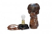 TIFFIN ELK LAMPTiffin elk lamp