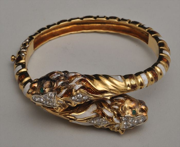 TIGER BRACELET Stamped approx. 2