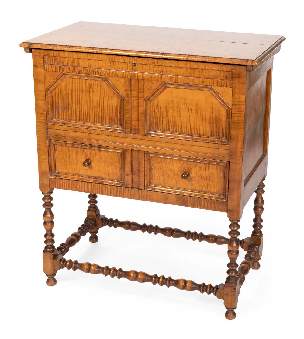 TIGER MAPLE CEDAR-LINED CHEST