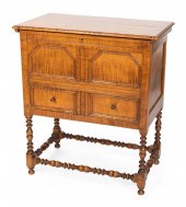 TIGER MAPLE CEDAR-LINED CHEST