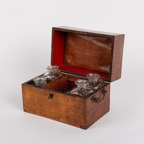 TIGER MAPLE FOUR-DECANTER TANTALUSA