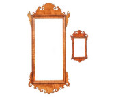 TIGER MAPLE MIRRORS<br>Chippen