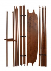 TIGER MAPLE QUEEN-SIZE FOUR-PO
