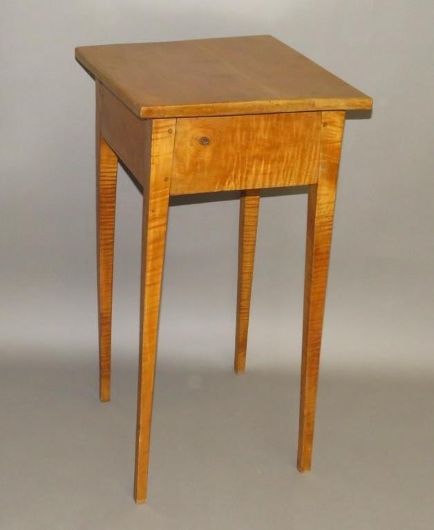 TIGER MAPLE STANDca. 1810; pegged
