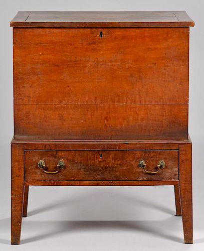 TIGER MAPLE SUGAR CHEST, YELLOW