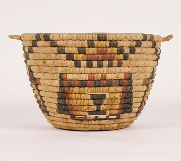 Tightly coiled Hopi polychrome