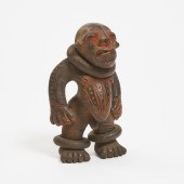 Tikar Terra Cotta Figure, Came