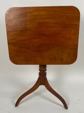 TILT-TOP CANDLESTAND 19TH CENT