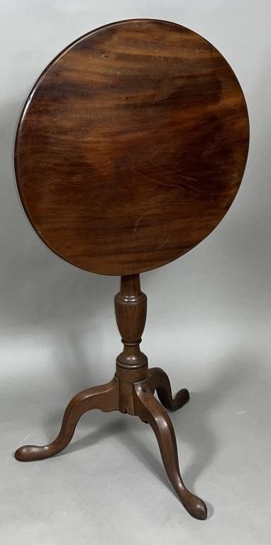 TILT TOP CANDLESTAND CA. 1790; IN