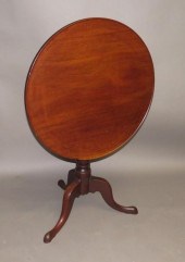 TILT TOP TABLEca. 1760; in mah