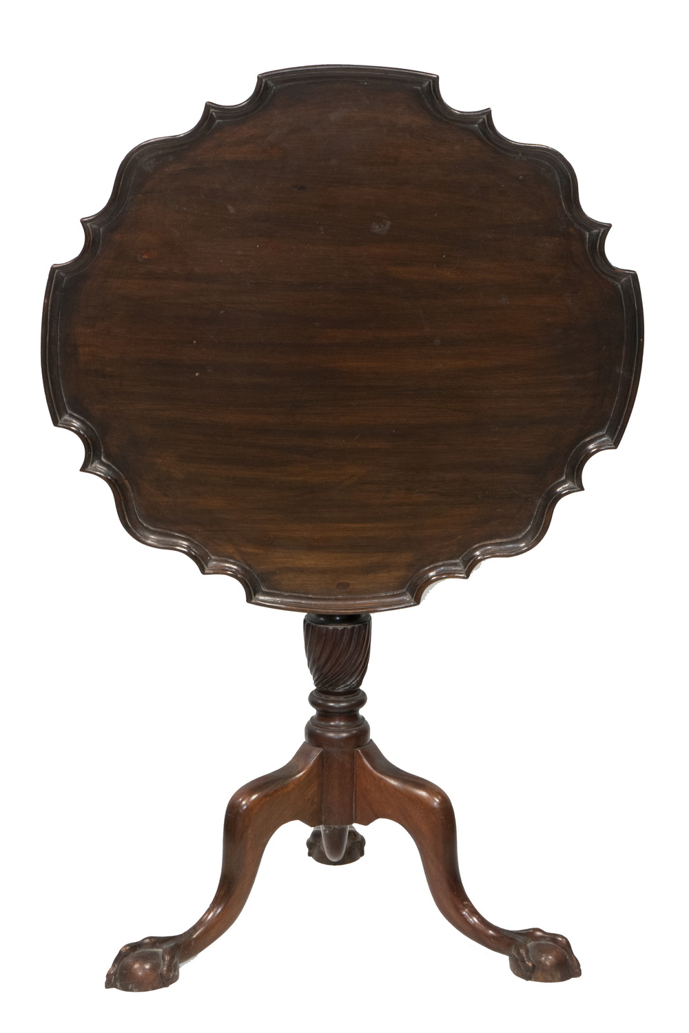 TILT TOP TEA TABLE English Mahogany