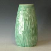 Tim Eberhardt vase with hand-c