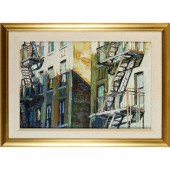 TIM FOLZENLOGEN, OIL ON MASONI