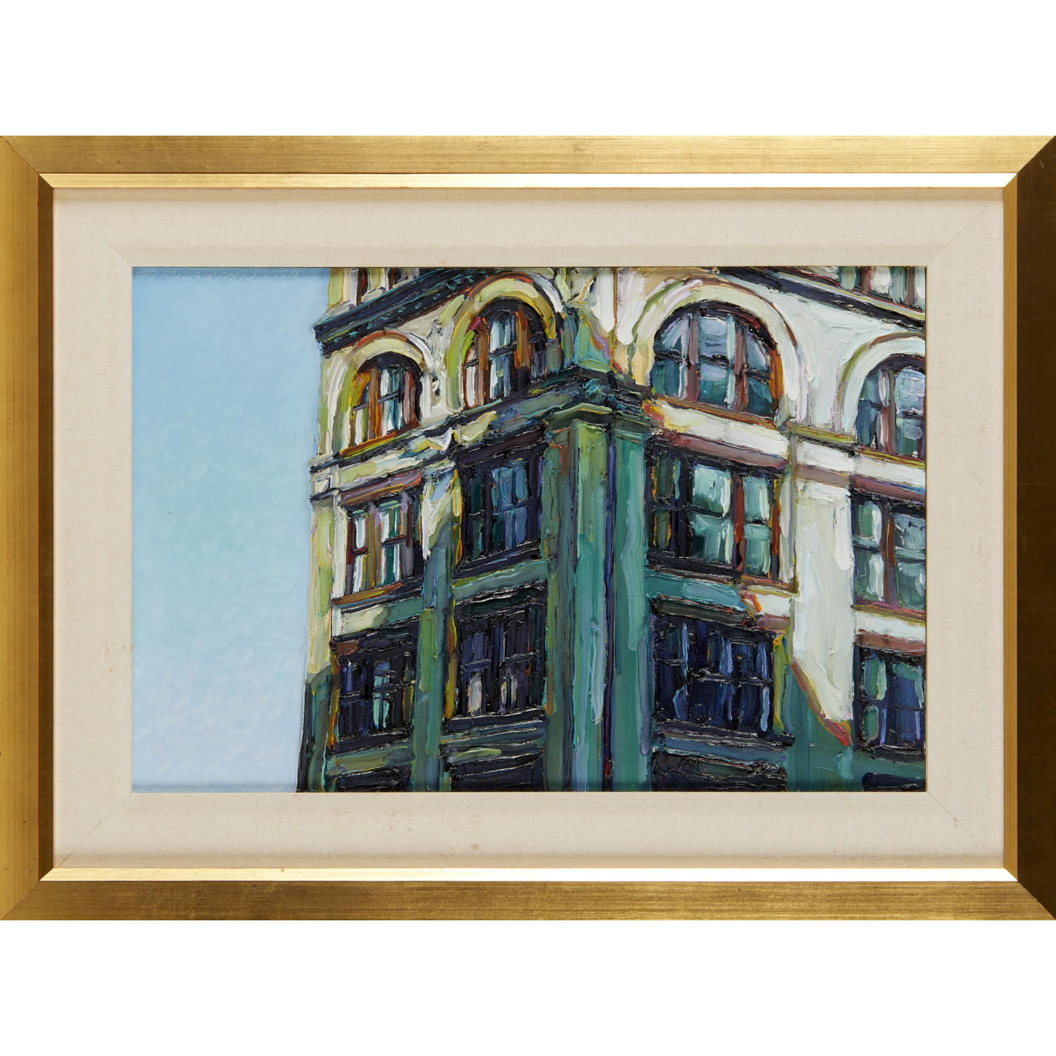 TIM FOLZENLOGEN, OIL ON MASONITE,