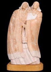TIM WASHBURN (B. 1965) CARVED
