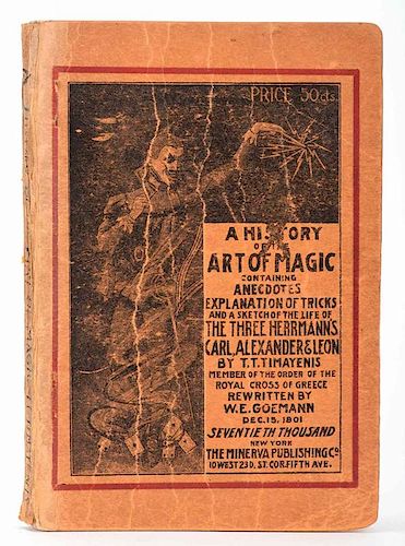 TIMAYENIS, T.A. A HISTORY OF MAGIC,