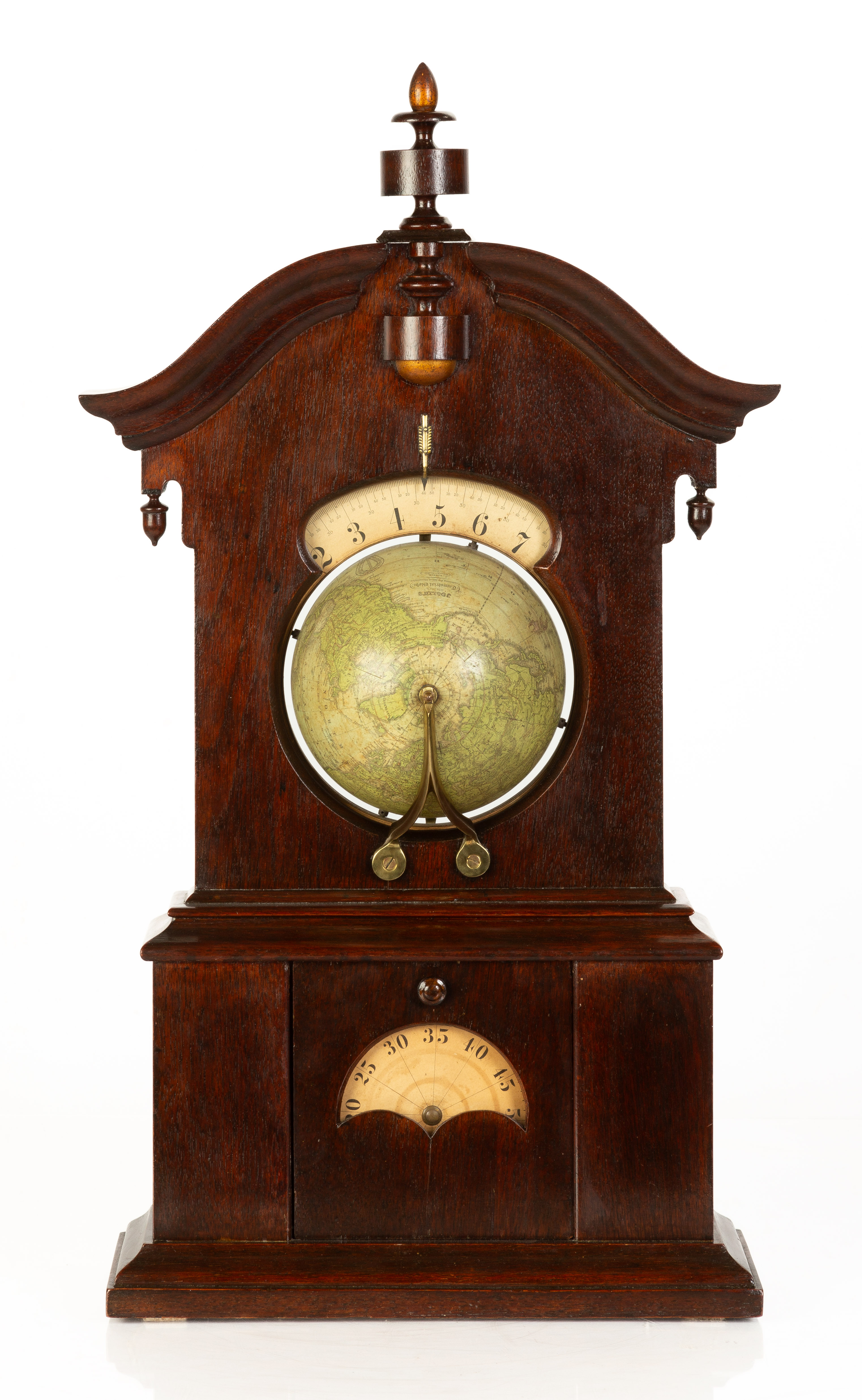 TIMBY GLOBE TIMEPIECE MANTLE