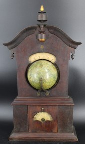 TIMBY SOLAR 1860'S GLOBE CLOCK