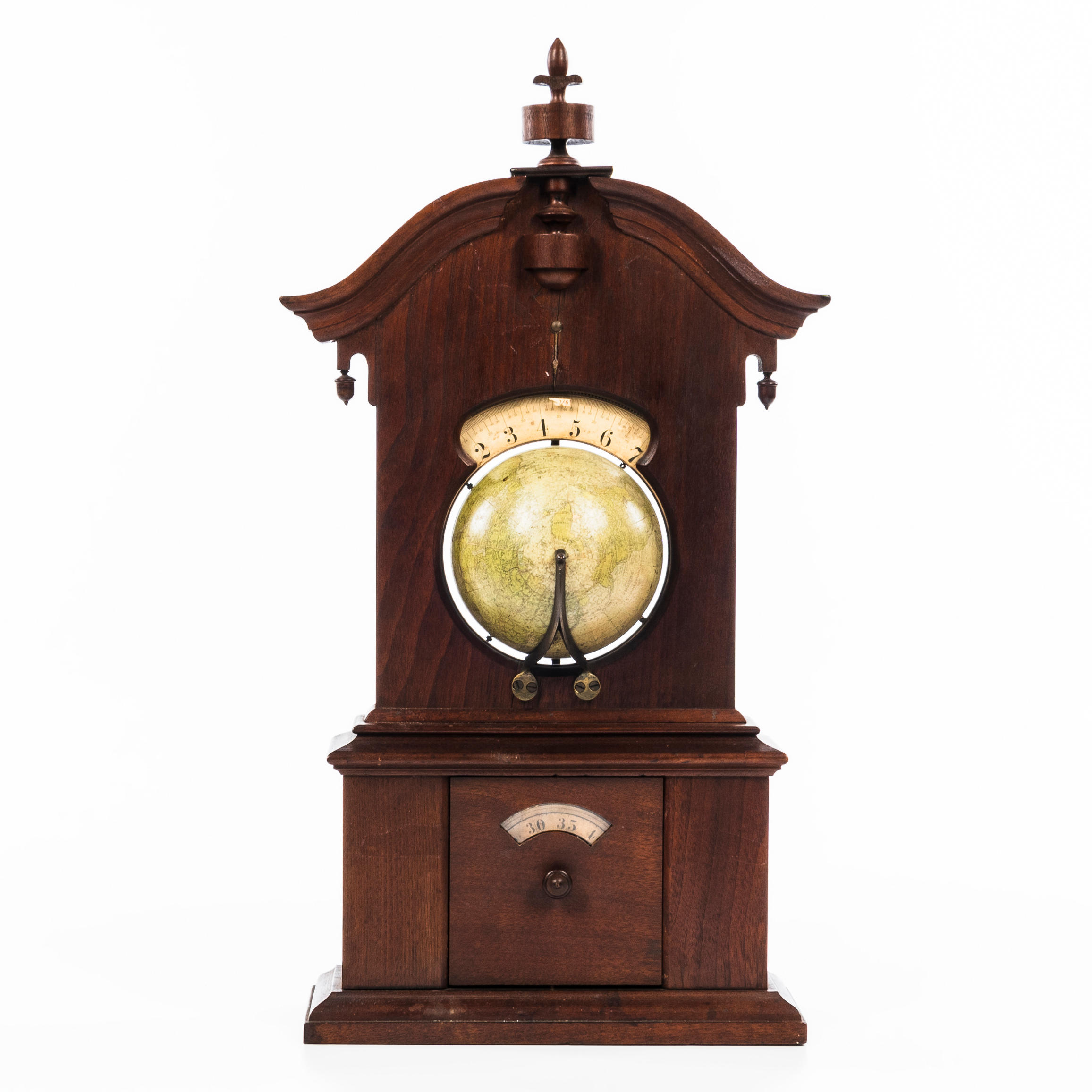 TIMBY WALNUT "SOLAR TIMEPIECE" OR