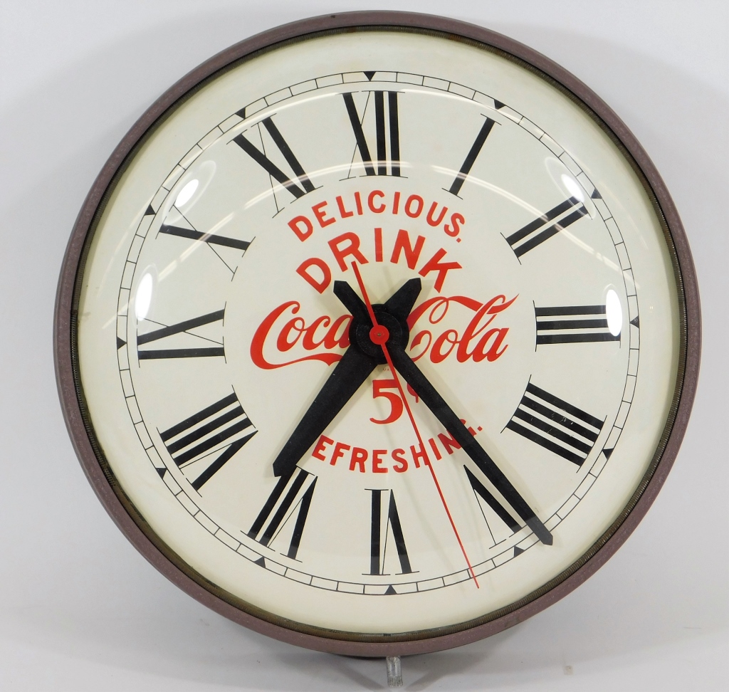 TIME RECORDER COCA-COLA ADVERTISING