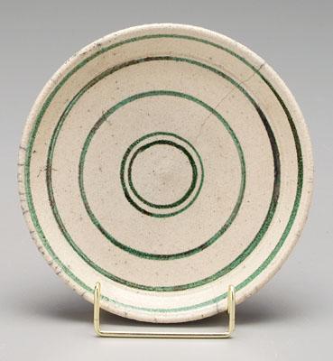 Timmerman plate, Bristol glaze with