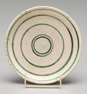 Timmerman plate, Bristol glaze
