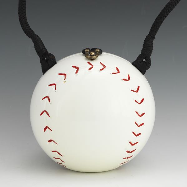 TIMMY WOODS BASEBALL WOODEN BAG 4¾"