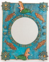 TIMOTHY STRAWSER FOLK ART MIRR