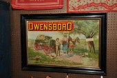 TIN ADVERTISING SIGN. Chromoli