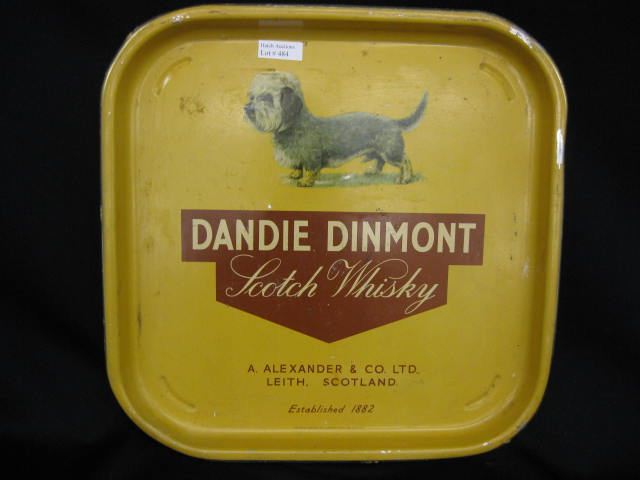 Tin Advertising Tray ''Dandie