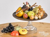 TIN AND GLASS MAKE-DO CAKE STA