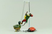 TIN ANIMAL TOY LOT Assorted to