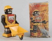 Tin Busy Cart Robot Battery-Op