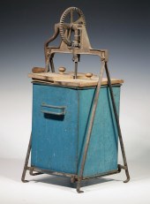 TIN BUTTER CHURN Circa 1920 Ti
